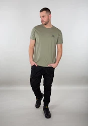 ALPHA INDUSTRIES T-Shirt Dunkelgrün/Khaki