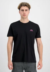 ALPHA INDUSTRIES T-Shirt Rosa/Schwarz/Lila