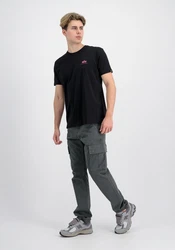 ALPHA INDUSTRIES T-Shirt Rosa/Schwarz/Lila
