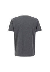 ALPHA INDUSTRIES T-Shirt Dunkelgrau/Hellgrau/Grau