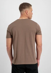 ALPHA INDUSTRIES T-Shirt Khaki/Braun/Grau