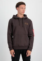ALPHA INDUSTRIES Sweatshirt Dunkelbraun/Grau/Dunkelgrau/Braun/Khaki