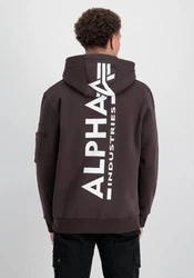 ALPHA INDUSTRIES Sweatshirt Dunkelbraun/Grau/Dunkelgrau/Braun/Khaki