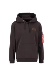 ALPHA INDUSTRIES Sweatshirt Dunkelbraun/Grau/Dunkelgrau/Braun/Khaki