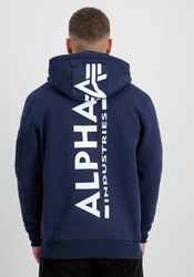 ALPHA INDUSTRIES Sweatshirt Dunkelblau/Hellblau
