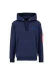ALPHA INDUSTRIES Sweatshirt Dunkelblau/Hellblau