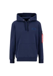 ALPHA INDUSTRIES Sweatshirt Dunkelblau/Hellblau