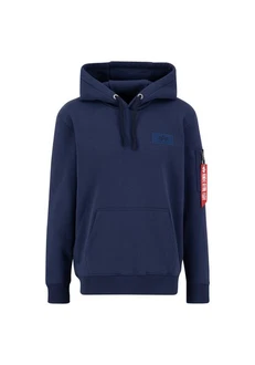 ALPHA INDUSTRIES Sweatshirt Dunkelblau/Hellblau ALPHA INDUSTRIES Sweatshirt Dunkelblau/Hellblau