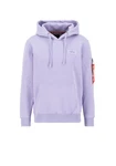 ALPHA INDUSTRIES Sweatshirt Lila/Dunkelblau
