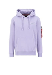 ALPHA INDUSTRIES Sweatshirt Lila/Dunkelblau