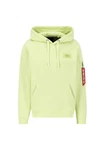 ALPHA INDUSTRIES Sweatshirt Hellgrün/Neonfarben/Grün