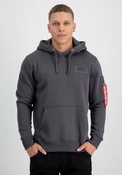 ALPHA INDUSTRIES Sweatshirt Hellgrau/Dunkelgrau/Dunkelblau/Grau