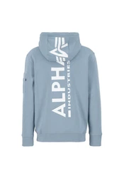 ALPHA INDUSTRIES Sweatshirt Blau/Hellblau/Grau
