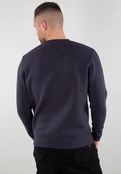 ALPHA INDUSTRIES Sweatshirt Hellblau/Blau/Dunkelblau/Rot