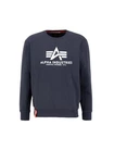 ALPHA INDUSTRIES Sweatshirt Hellblau/Blau/Dunkelblau/Rot