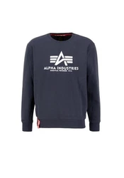 ALPHA INDUSTRIES Sweatshirt Hellblau/Blau/Dunkelblau/Rot