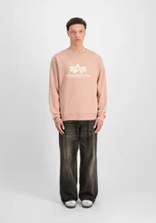ALPHA INDUSTRIES Sweatshirt Rosa/Gold/Braun/Rot/Beige