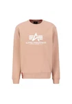 ALPHA INDUSTRIES Sweatshirt Rosa/Gold/Braun/Rot/Beige