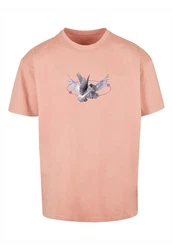 MT Upscale T-Shirt Vive la Liberte  Rosa/Orange