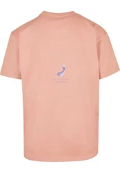 MT Upscale T-Shirt Vive la Liberte  Rosa/Orange
