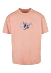 MT Upscale T-Shirt Vive la Liberte  Rosa/Orange
