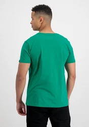 Alpha Industries Herren Basic T-Shirt Grün/Türkis