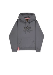 Alpha Industries Kapuzenpullover Basic Hoodie Herren Hellgrau/Blau/Dunkelgrau/Dunkelblau/Grau/Hellblau