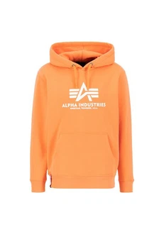 Alpha Industries Kapuzenpullover Basic Hoodie Herren orange/rot/wei