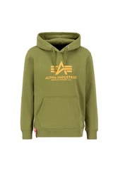Alpha Industries Kapuzenpullover Basic Hoodie Herren Dunkelgrün