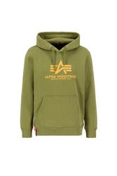 Alpha Industries Kapuzenpullover Basic Hoodie Herren Dunkelgrün