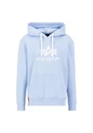 Alpha Industries Kapuzenpullover Basic Hoodie Herren Hellblau/Blau