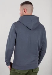 Alpha Industries Kapuzenpullover Basic Hoodie Herren Blau/Hellgrau/Dunkelblau/Hellblau