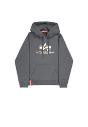 Alpha Industries Kapuzenpullover Basic Hoodie Herren Blau/Hellgrau/Dunkelblau/Hellblau