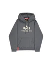 Alpha Industries Kapuzenpullover Basic Hoodie Herren Blau/Hellgrau/Dunkelblau/Hellblau