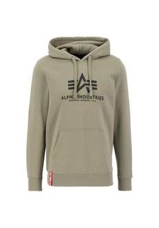 Alpha Industries Kapuzenpullover Basic Hoodie Herren Dunkelgrün/Khaki