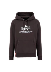 Alpha Industries Kapuzenpullover Basic Hoodie Herren Hellgrau/Grau/Braun/Dunkelbraun/Dunkelgrau