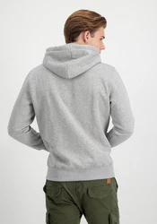 Alpha Industries Kapuzenpullover Basic Hoodie Herren Hellgrau/Grau