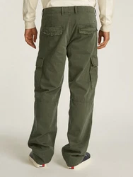Tommy Jeans Cargohose TJM JAIMIE COTTON CARGO Dunkelgrün/Khaki