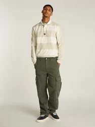 Tommy Jeans Cargohose TJM JAIMIE COTTON CARGO Dunkelgrün/Khaki