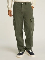 Tommy Jeans Cargohose TJM JAIMIE COTTON CARGO Dunkelgrün/Khaki