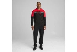 PUMA Hoodie Around the Block Kapuzenjacke Rot/Dunkelrot
