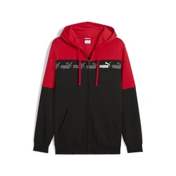 PUMA Hoodie Around the Block Kapuzenjacke Rot/Dunkelrot