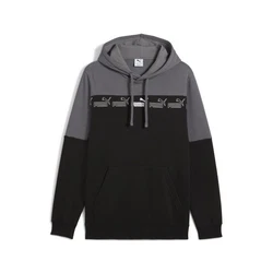 PUMA Hoodie Around The Block Hoodie Herren Schwarz/Dunkelgrau/Hellgrau/Grau