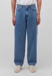 Mavi Loose-fit Jeans MITTE Relaxed Jeans Hellblau/Blau/Creme/Weiß