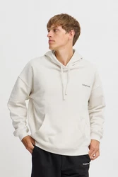 TheJoggConcept Kapuzenpullover JCMMSANDER HOODIE SWEAT Khaki/Beige/Creme/Weiß/Hellblau/Grau