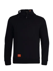 Schietwetter Rundhalspullover Herren Sweater Kjell von Koje Schwarz