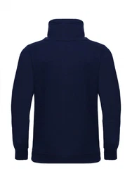 Schietwetter Rundhalspullover Rasmus Raubein Herren Dunkelblau/Hellblau/Blau