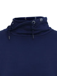 Schietwetter Rundhalspullover Herren Sweater Kjell von Koje Dunkelblau/Blau