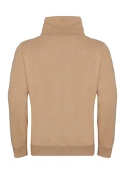 Schietwetter Rundhalspullover Herren Sweater Kjell von Koje Beige/Braun/Khaki/Orange