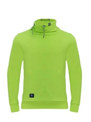 Schietwetter Rundhalspullover Herren Sweater Kjell von Koje Grün/Neonfarben